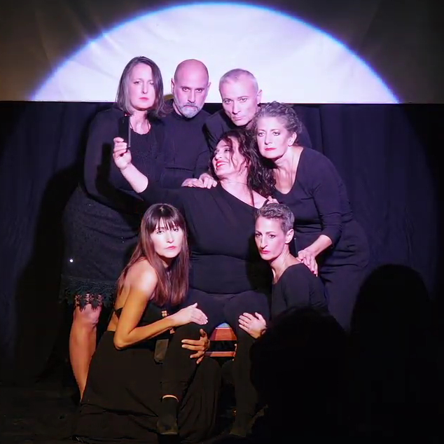 La compagnia Rossobancale in scena